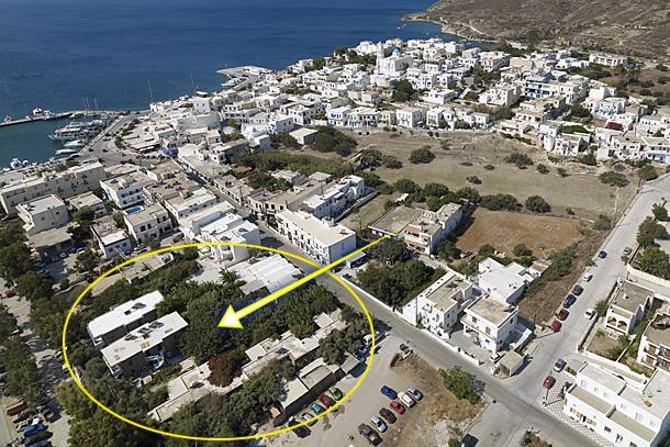 Apartmán Milos Garden Adamantas  Exteriér fotografie